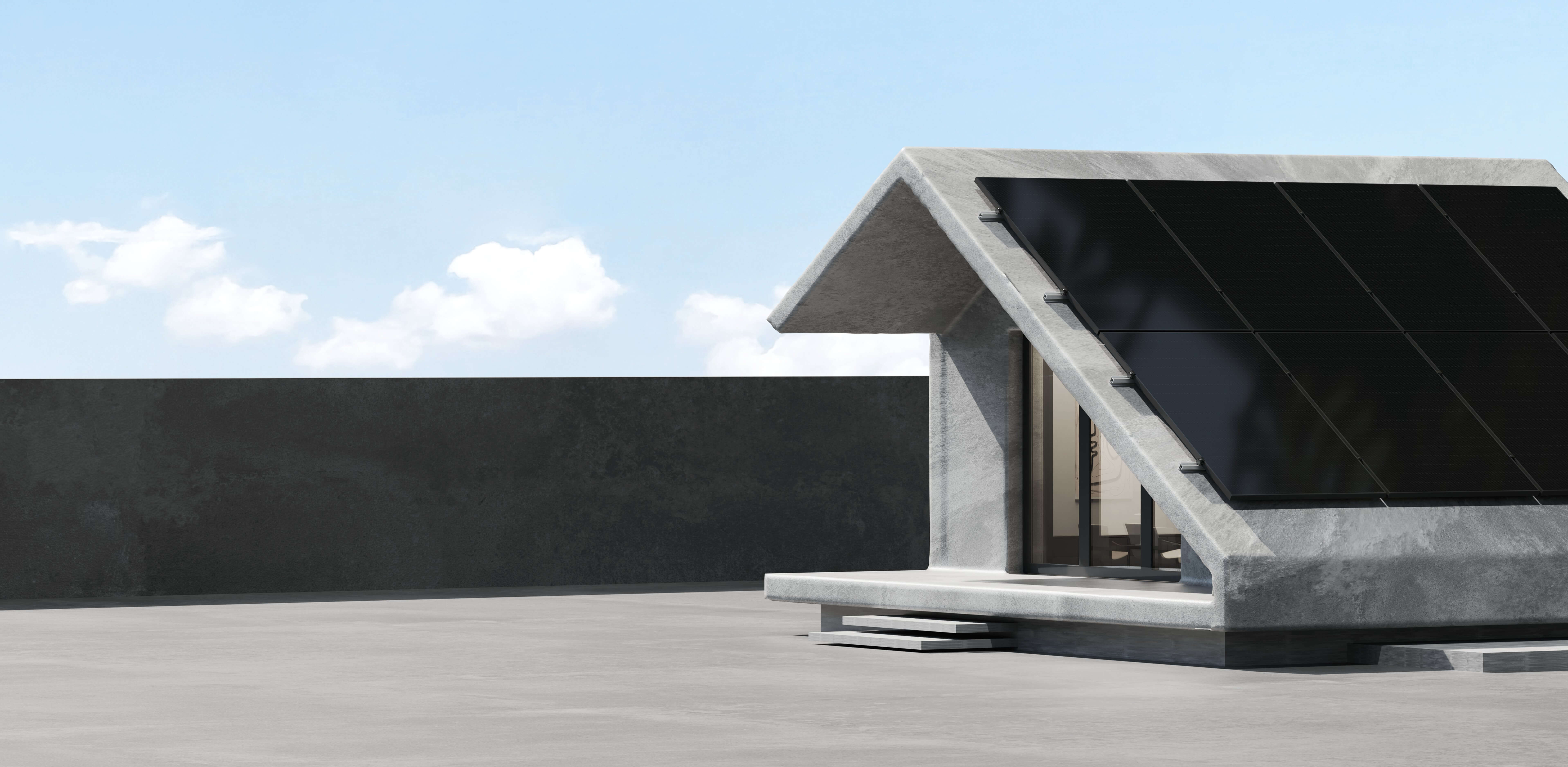 Solavita tile roof solar mounting system with stainless steel hooks and rails